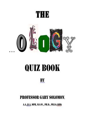 cover image of The ...ology Quiz Book